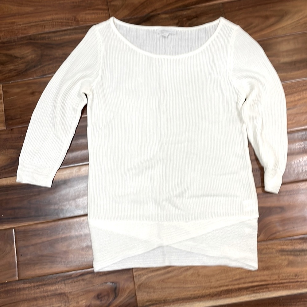 NY & Co- Off white sweater - size small